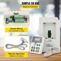 Miniatyrbild 9 av 11: 3KW 4HP VFD frekvensomriktare, intelligent digital display, kraftfull och stabil prestanda, låg brusdrift, effektiv värmeavledning