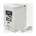 Miniatyrbild 1 av 11: 3KW 4HP VFD frekvensomriktare, intelligent digital display, kraftfull och stabil prestanda, låg brusdrift, effektiv värmeavledning