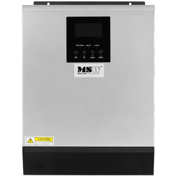 MSW Solcell-växelriktare  - 1000 VA - LCD - 98 % verkningsgrad