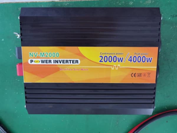 NOVA NV-M2000 power inverter 2000 W, modifierad Sinusvåg