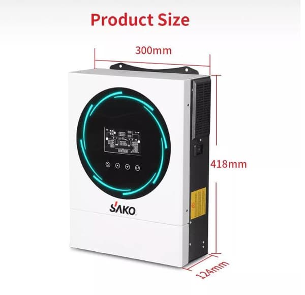 SAKO SUNON 4 Hybrid Inverter 4 kw, enfas
