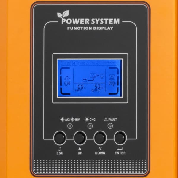 3KW DC 12V till AC 230V multifunktionell ren sinusvåg strömriktare med inbyggd batteriladdare, flera skydd, bred applikation
