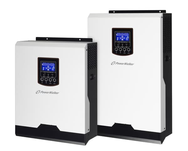 Inverter POWERWALKER 3000 PWM, 3000 VA musta, Valkoinen