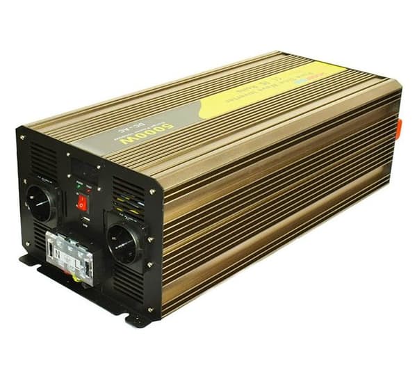 ROGERELE Sinusový měnič napětí REP5000-24, 5000W, 24V, USB port