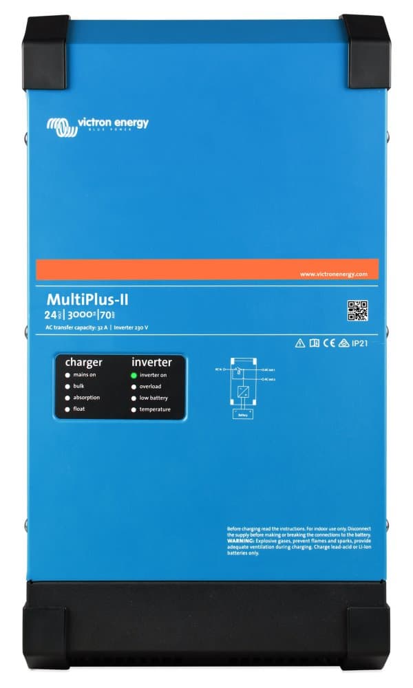 Victron MultiPlus-II hybridní měnič 24V/3000VA/70A-32A