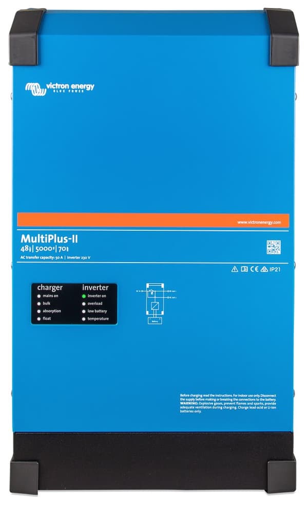 Victron MultiPlus-II hybridní měnič 48V/5000VA/70A-50A | CDON