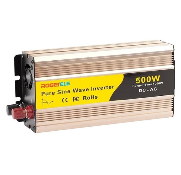 ROGERELE Sinusový měnič napětí REP500-12, 500W, 12V, USB port