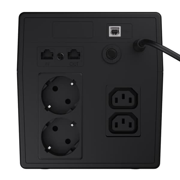 Green Cell® UPS USV Inverter 1000VA (600W) 230V avbrottsfri strömförsörjning Line-Interactive AVR Power Supply USB/RJ45