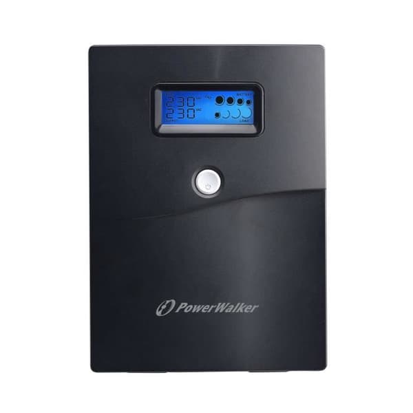 UPS - BLUEWALKER - POWERWALKER VI 3000 SCL FR - Linjeinteraktivitet - 3 kVA - 1800 W - 4 utgångar