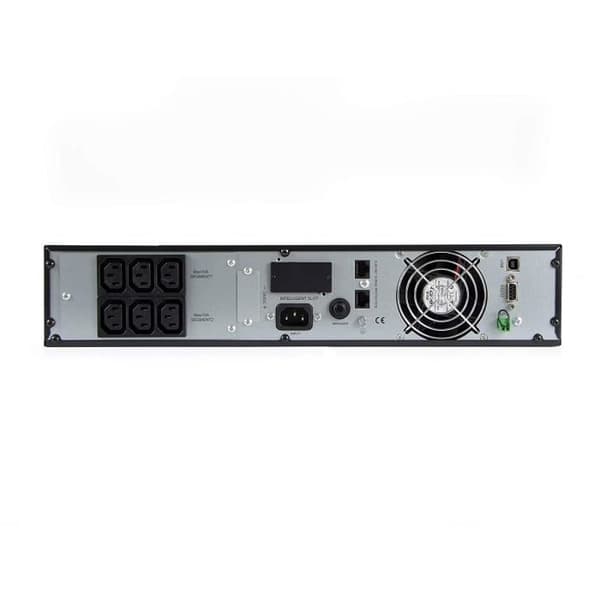 Green Cell® UPS Online Power Inverter 1000VA (900W) med LCD-skärm 2 x 12V/9Ah 6X IEC320 C13-10A