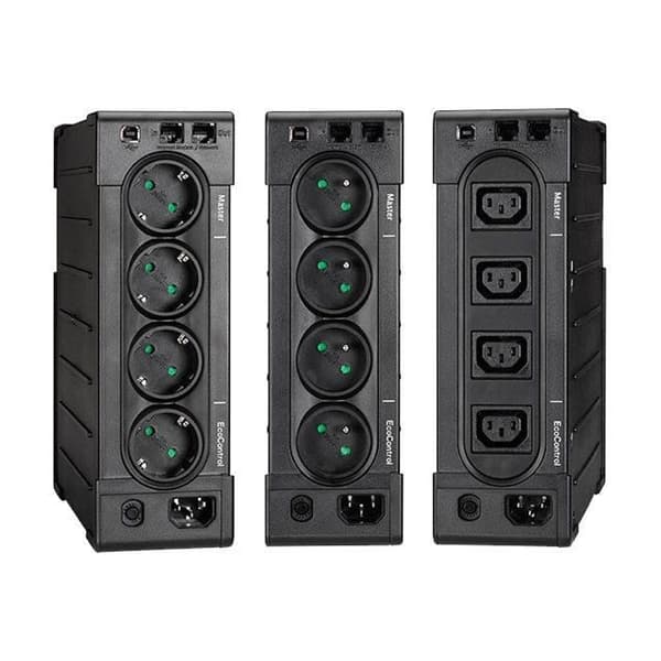 UPS - Eaton - Ellipse PRO 1200 USB FR - Line-Interactive UPS - 1200VA (8 franska uttag) - Standardiserat överspänningsskydd - ELP1200FR
