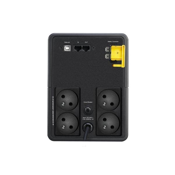 Omvandlare - APC - Back-UPS BX1200MI-FR - 650 Watt - 1200 VA - Överspänningsskydd Svart