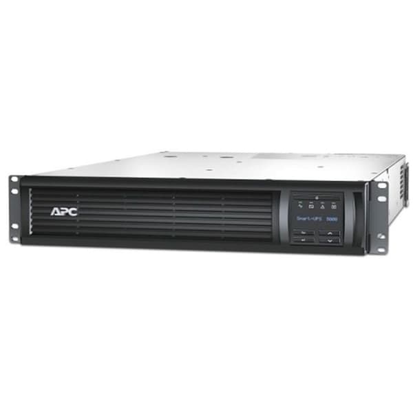 Apc - schneider apc smart-ups 3000va lcd rm 2u 230v med nätverkskort (SMT3000RMI2UNC) Svart