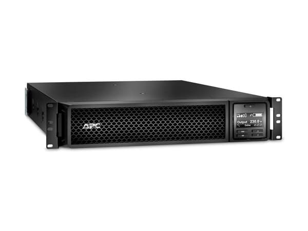 APC Smart-UPS SRT 3000 VA on-line dubbelkonvertering UPS 230V (USB - RJ-45 - SmartSlot) - 2U Rack- USED