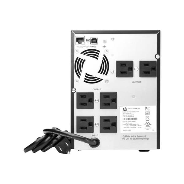 HPE T750 G4 - UPS - AC 220-230-240 V - 500 Watt - 750 VA - RS-232, USB - utgångskontakter: 6- USED