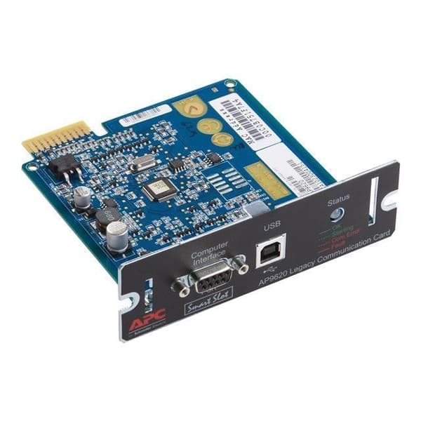 Fjärrövervakningskort - APC - AP9620 - SmartSlot - USB, seriell