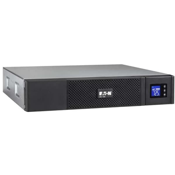 2U Rack UPS - EATON - 5SC - Line-Interactive sinusformad UPS - 1000VA - 8 IEC 10A uttag - valfritt nätverkskort - 5SC1000IR Svart