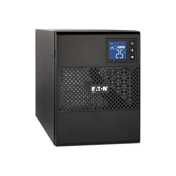 Eaton 5SC 750 AC Power Inverter 120V 525 Watt 750VA RS-232, USB-utgångskontakter: 6 svarta Svart