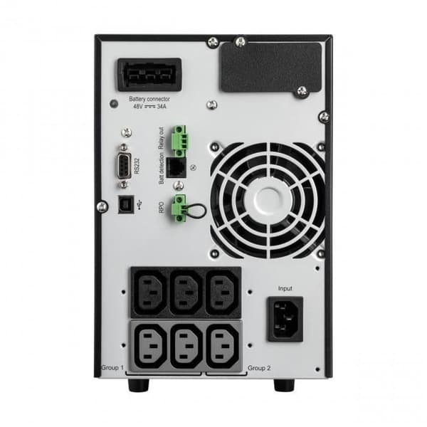 EATON 9SX dubbelkonvertering on-line UPS - 1,50 kVA/1,35 kW - Tower - 230 V AC-ingång - 6 x IEC 60320 C13
