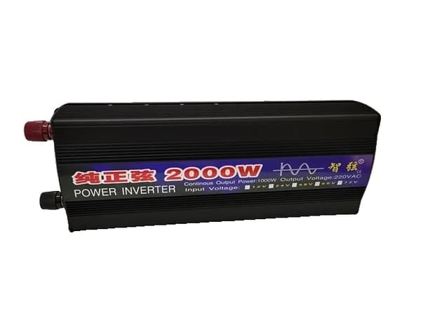 Effektomformer, 3000W ren sinusform, fjernbetjening, 3000w, 48V, 220-240V 2000W