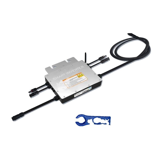 Solomformer, Høj Effektivitet, Dobbelt MPPT, Sølv, 110-120V, 10-148V 700W