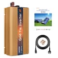 Miniatyrbild 1 av 2: Solceller på nätet Microinverter, MPPT-teknik, Bred spänningsområde, 1400W, 120V (90-140VAC), 18V (10,5-30VDC)