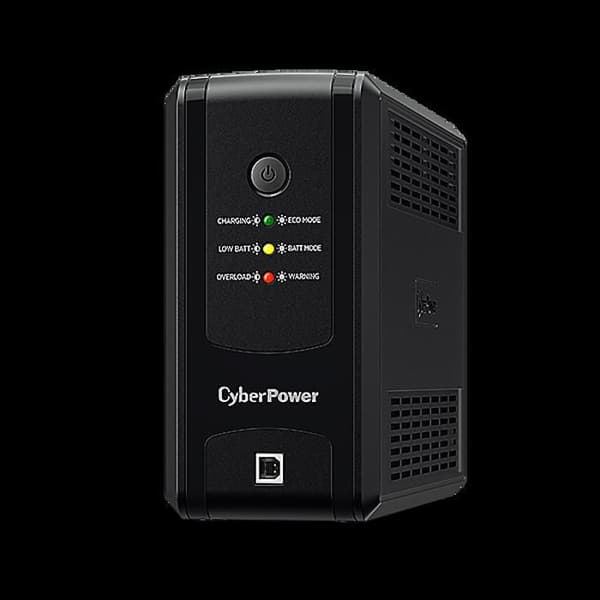 CYBERPOWER UT850EG INTERAKTIV AVBROTTLIG STRÖMFÖRSÖRJNING Svart