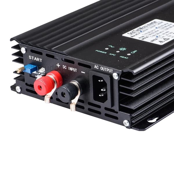 Solcelle Grid Tie Inverter, Ren Sinus Bølge, Auto-Frekvens 50/60Hz, 500-600W Output, 500W, 220-240V vekselstrøm 50HZ60HZ, PV 16-28V(12V BAT)
