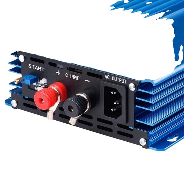 Solcelle Grid Tie Inverter, Ren Sinus Bølge, Auto-Frekvens 50/60Hz, 500-600W Output, 500W, 220-240V vekselstrøm 50HZ60HZ, PV 16-28V(12V BAT)