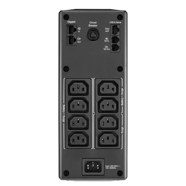 Ondulator - APC - Back-UPS Pro BR1300MI - 1300VA - 780W - 8 utgångar AC