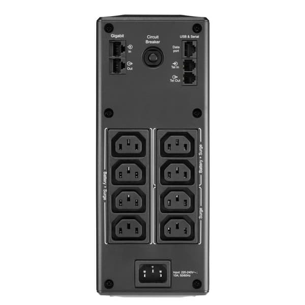 Ondulator - APC - Back-UPS Pro BR1300MI - 1300VA - 780W - 8 utgångar AC