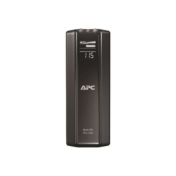 APC Interactive line UPS från Schneider Electric Back-UPS Pro - 1,20 kVA/720 W - Tower - 8 timmars laddning - 5 minuter