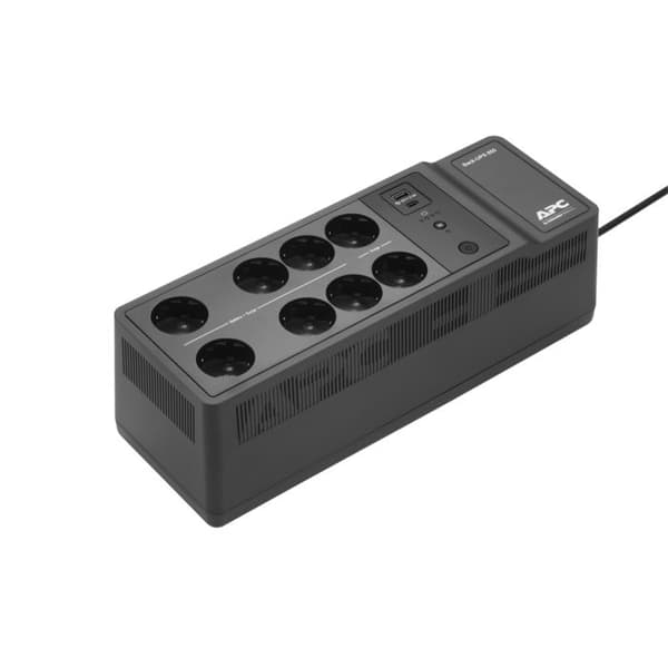 apc - surge och back ups apc back-ups 850va 230v usb typ-c och en laddningsportar
