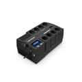 Miniatyrbild 3 av 4: Energioberoende UPS - CyberPower - BR1200ELCD - 1200 VA - 720 W - 8 Utgångar AC