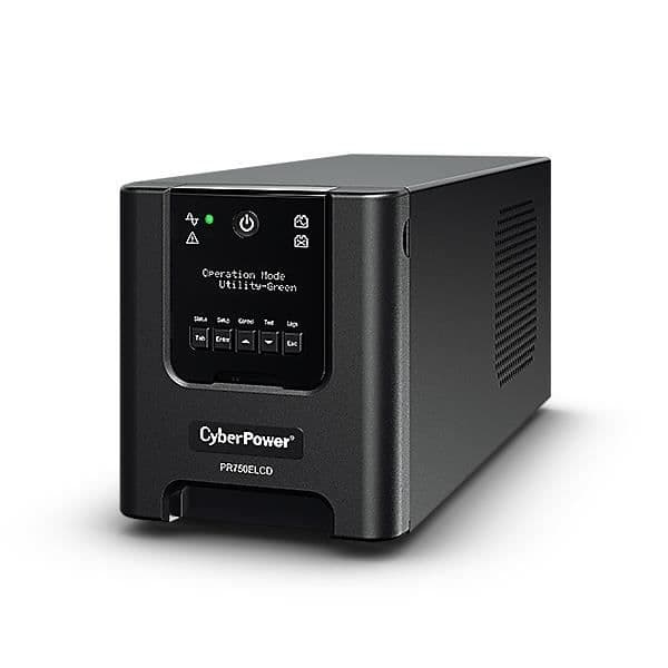 Ounterbruten energi - CyberPower - PR750ELCDGR - 750 VA - AVR - 675 W