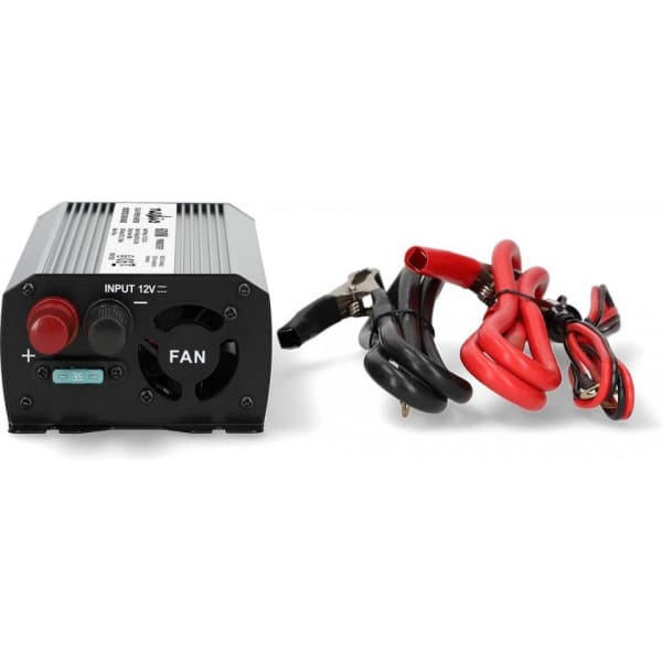 Nedis PIM60012FGY inverter, 12 V, 600 W, modifierad sinusvåg