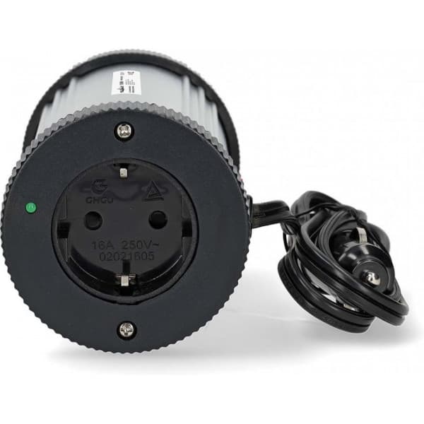 Nedis PIM15012FGY invertteri, 12 V, 150 W, muokattu siniaalto