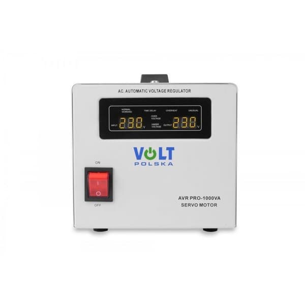 Volt Polska Inverter - 5AVRZP1000 - Avr Pro 1000 Spänningsstabilisator, Vit,