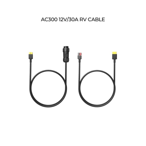 BLUETTI 12V RV-kabel, 30A strömklassning, kompatibel med AC200P, EP500 flygplugg,AC200P MAX RV KABEL