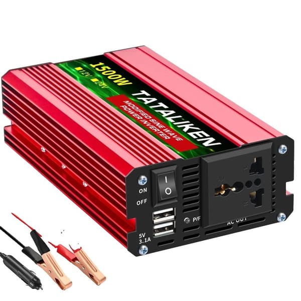 Modifierad sinusvågsomvandlare, 1500W effektklass, 220V utgång,12V, 12V1500W50HZ UN, 220V