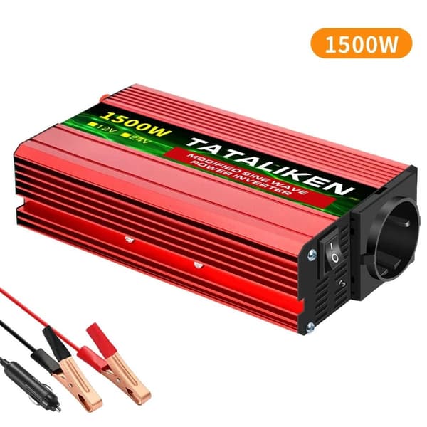 Modifierad sinusvågsomvandlare, 1500W effektklass, 220V utgång,12V, 12V1500W50HZ UN, 220V