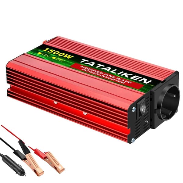 Modifierad sinusvågsomvandlare, 1500W effektklass, 220V utgång,12V, 12V1500W50HZ UN, 220V