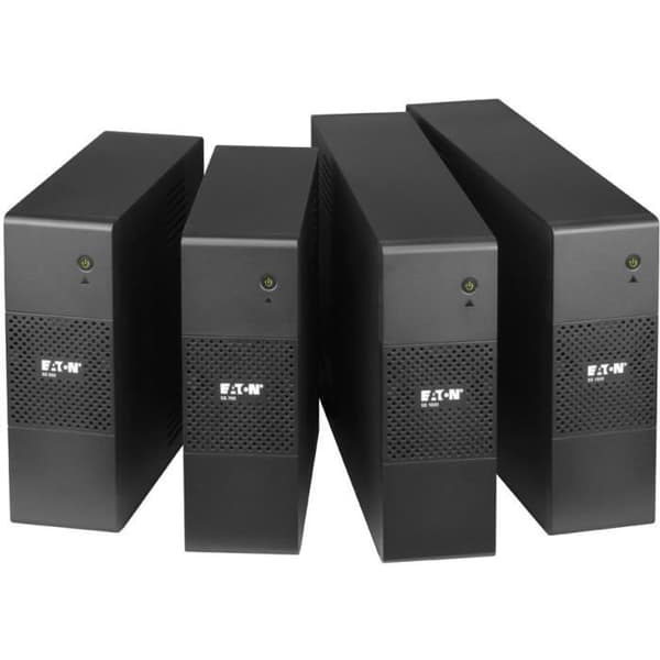 Tower UPS - EATON - 5S - Line-Interactive UPS - 1500VA - 8 IEC 10A-uttag - Överspänningsskydd - USB-port - 5S1500I Svart
