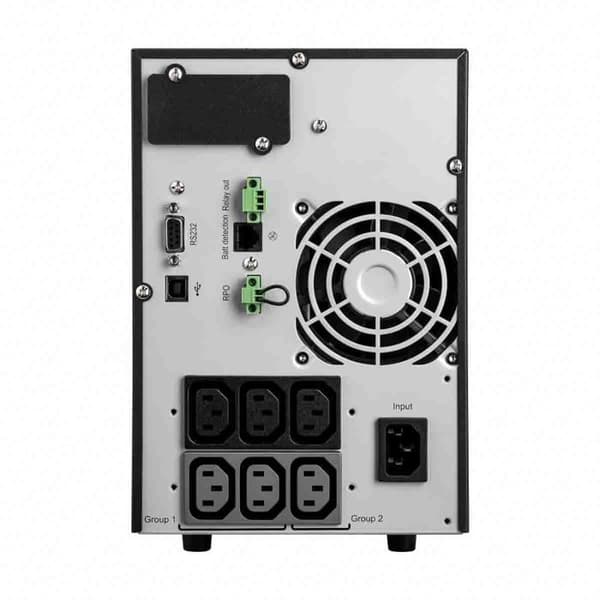 Eaton 9SX dubbelkonvertering on-line UPS - 1 kVA/900 W - Tower - 230V AC-ingång - 6 x IEC 60320 C13