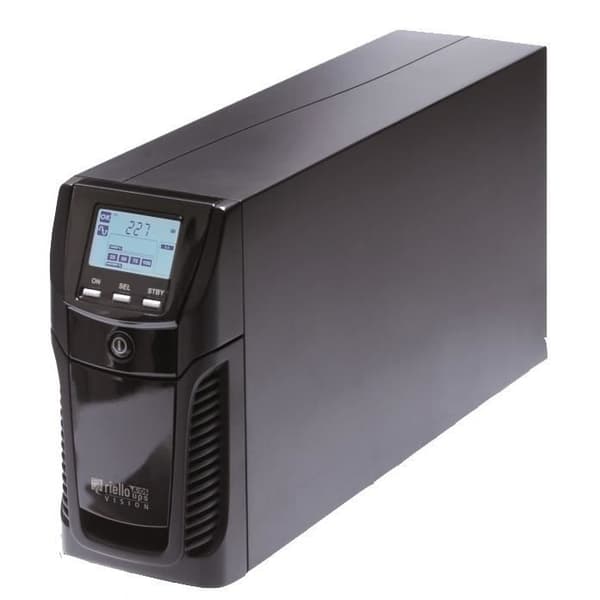 RIELLO VST 1100 avbrottsfri strömförsörjning - 1100 VA - C13 koppling - Grå