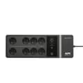 Miniatyrbild 4 av 4: apc apc back-ups 850va 230v usb typ-c och en laddningsportar svart svart Svart