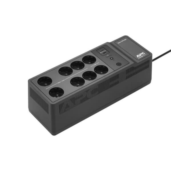apc apc back-ups 850va 230v usb typ-c och en laddningsportar svart svart Svart