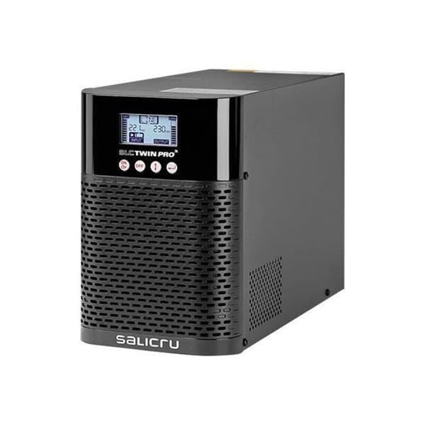 SALICRU SLC TWIN PRO2 1000 Inverter AC 220-230-240 V 900 Watt 1000 VA enfas USB-utgångskontakter: 4 PFC Svart