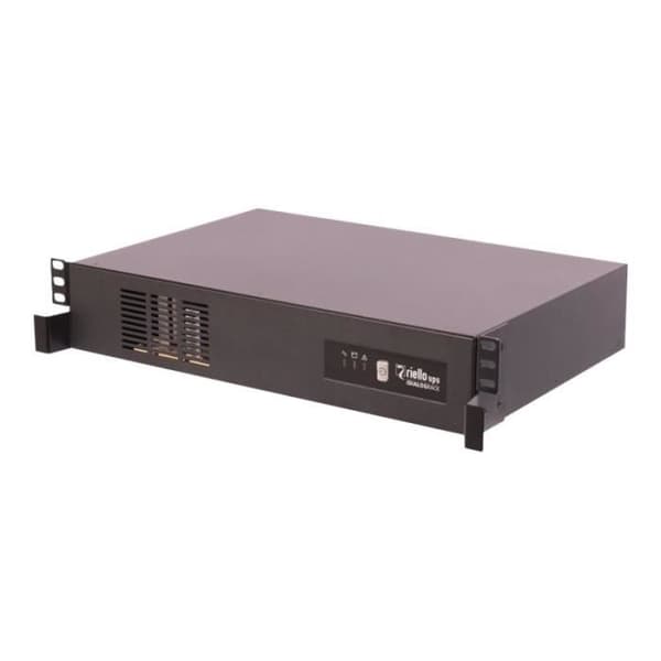 Riello UPS iDialog IDR 1200 UPS (rackmonterbar) 230 V 720 Watt 1200 VA RS-232, USB-utgångskontakter: 5 Svart
