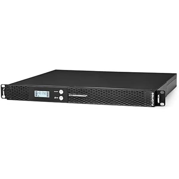 UPS - SALICRU - SPS 1500 ADVANCE R2 - 1500 VA - Sinusvåg - 1U Rack - AVR-stabilisering Svart